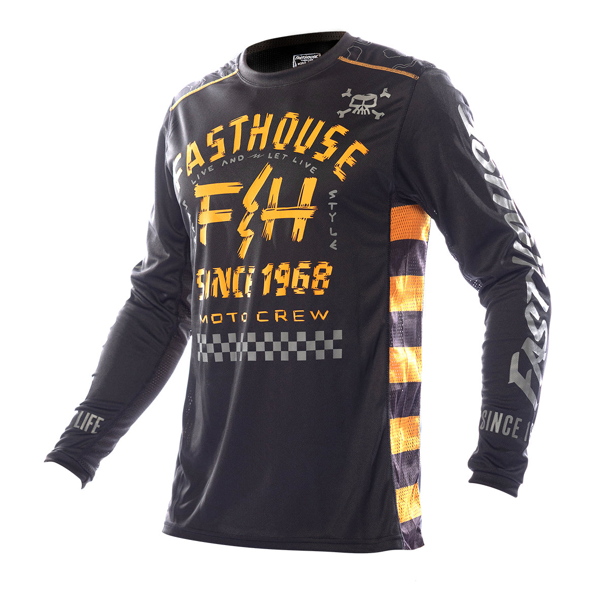 Fasthouse Off-Road Jersey - Black/Amber L