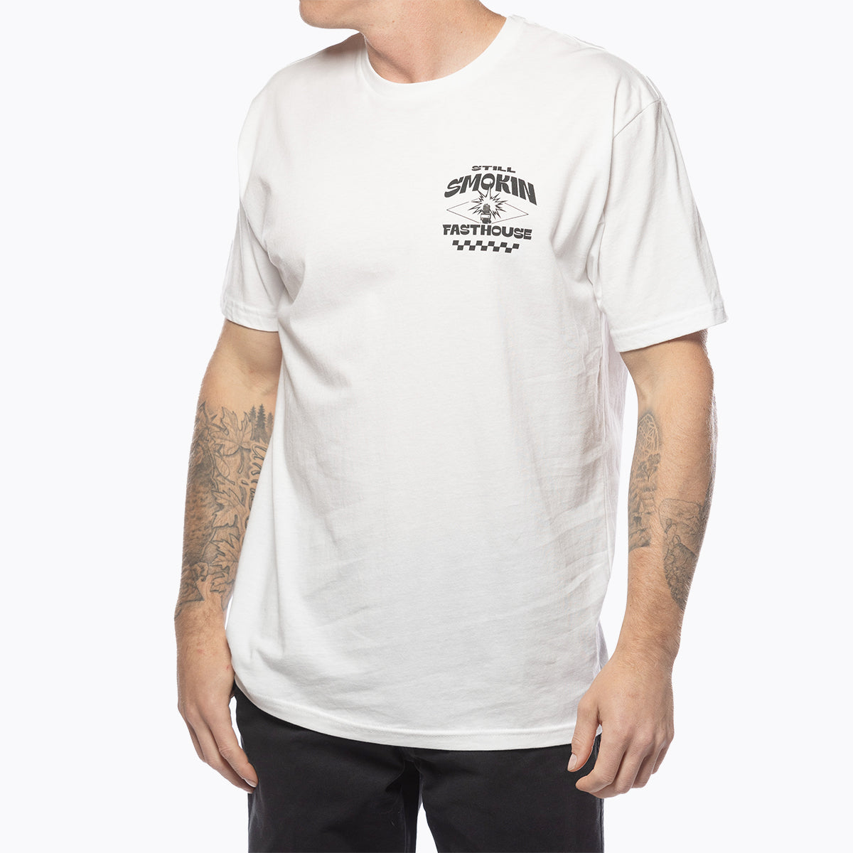 4 Ever 2 Smokin Tee - White