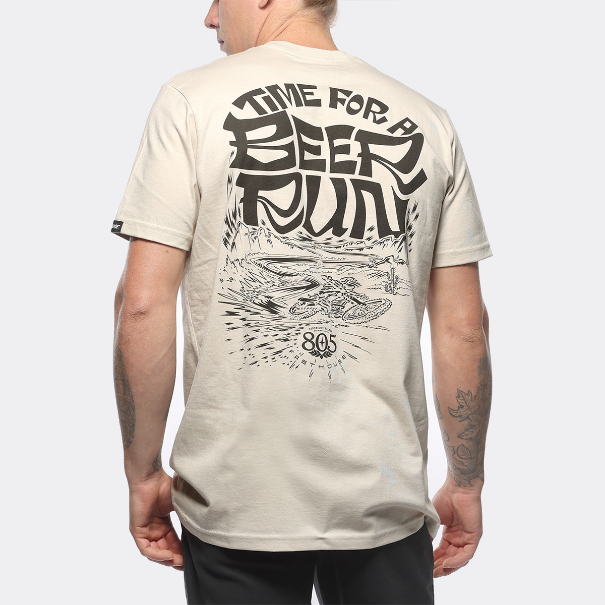 805 Desert Run Midweight Tee - Sand