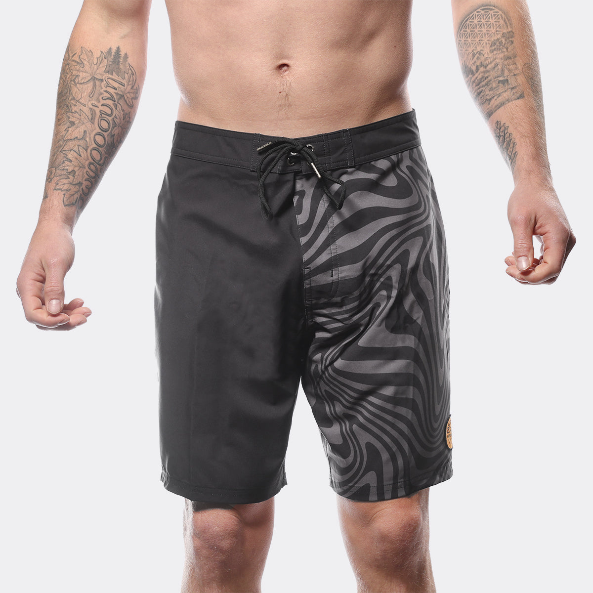 After Hours Atom 18" Boardshort - Black