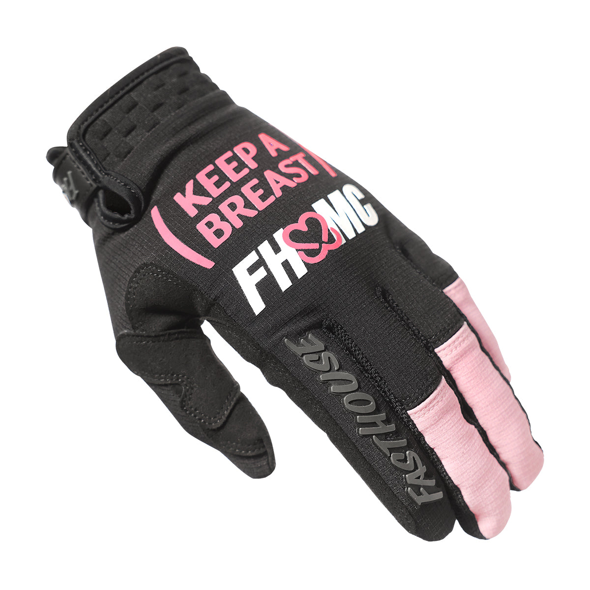 Keep A Breast Speed Style Gloves