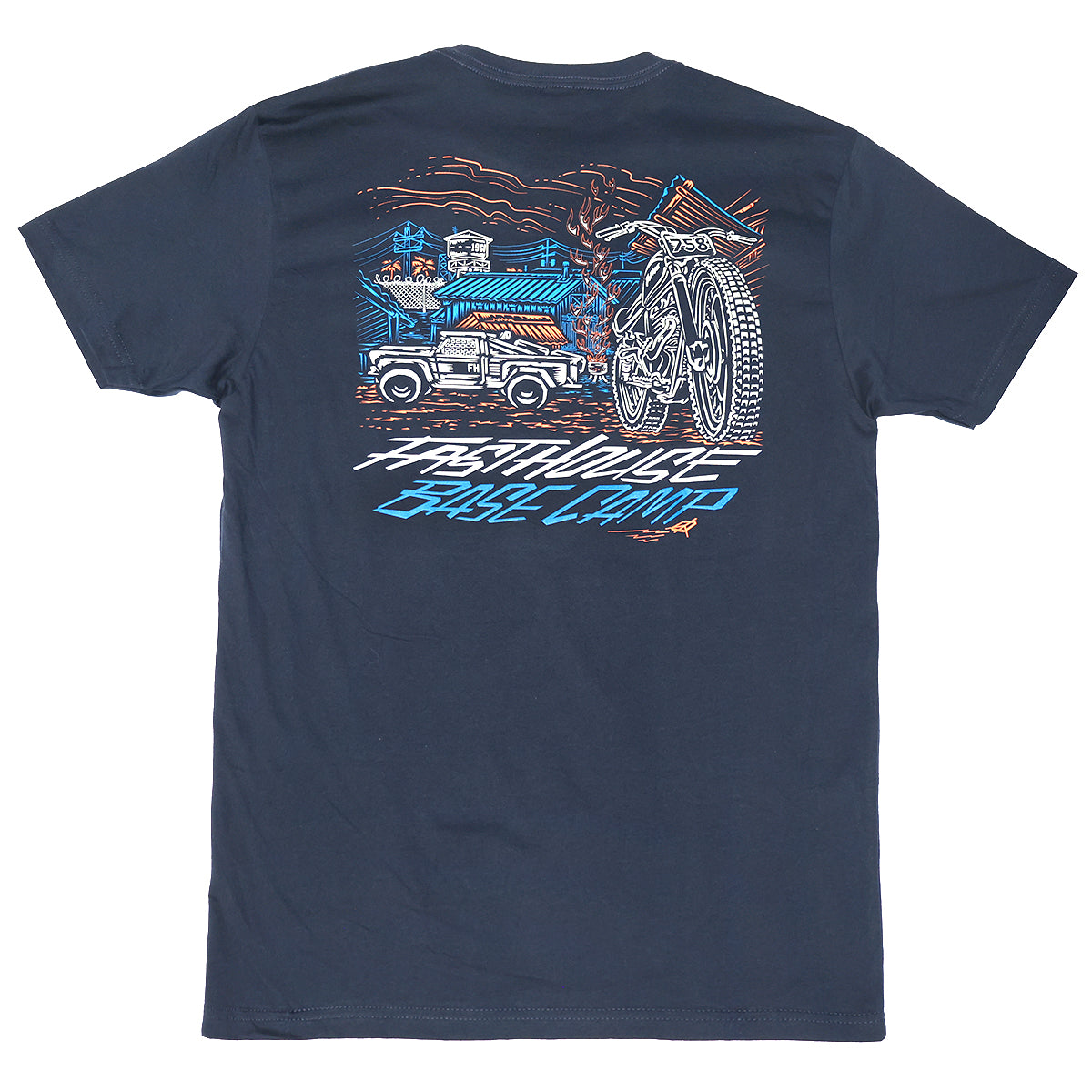 Base Camp Tee - Navy