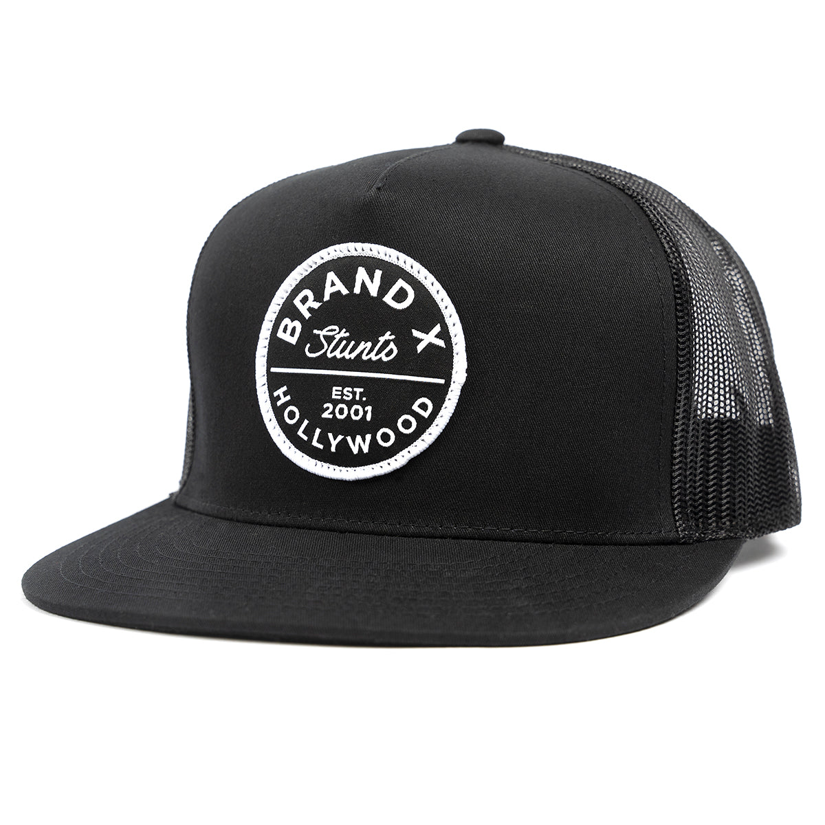 Brand X Circuit Trucker Hat - Black