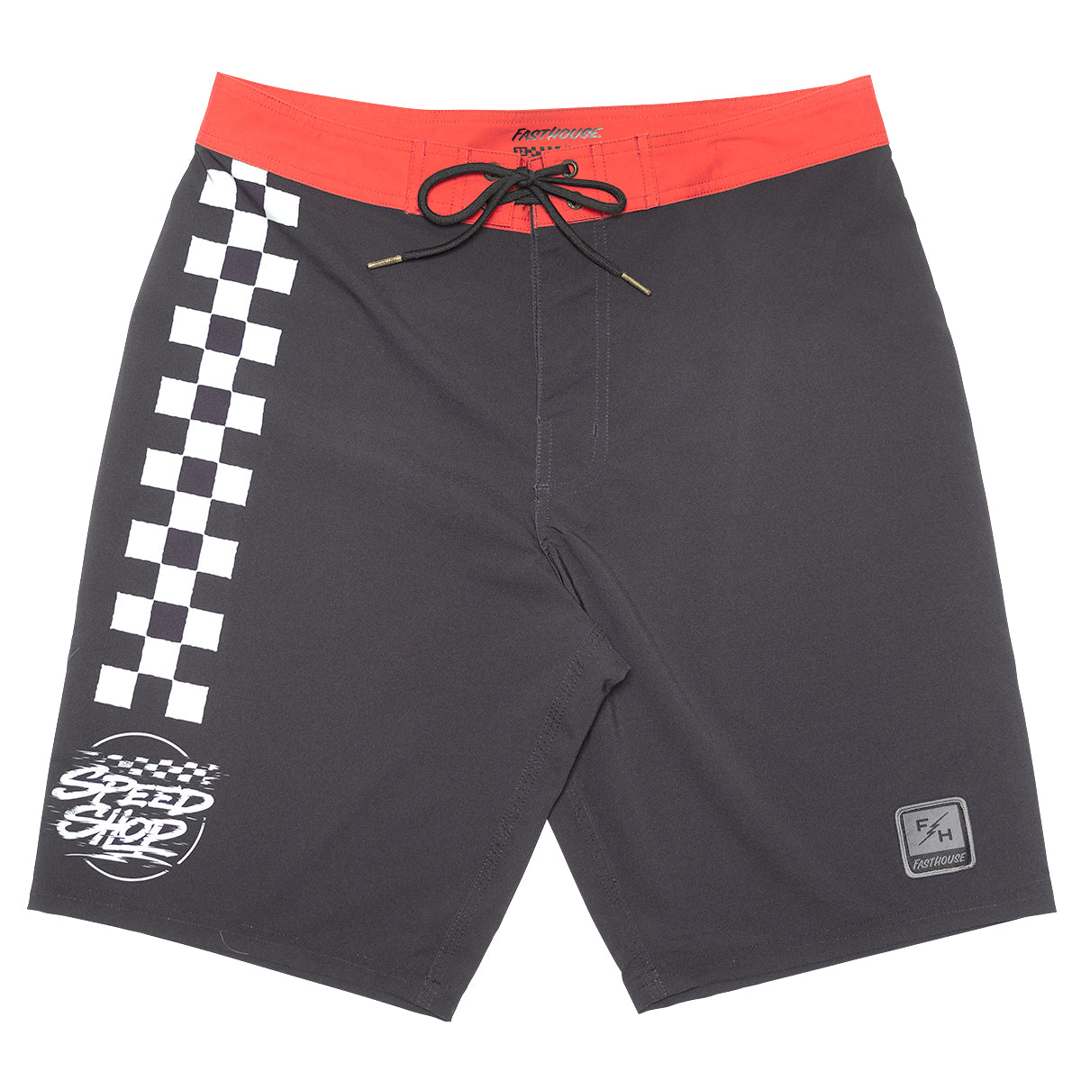 Burner 21" Boardshort - Black/Red