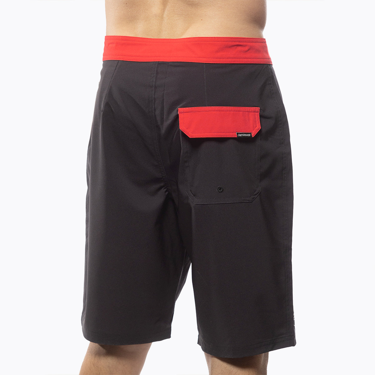 Burner 21" Boardshort - Black/Red