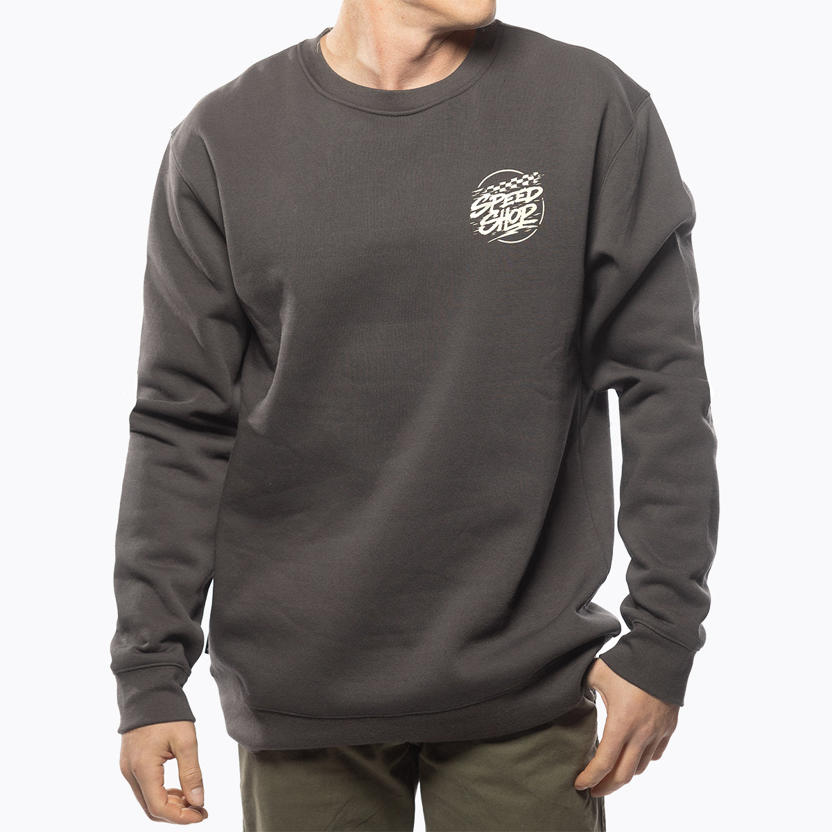 Burner Crew Neck Pullover - Shadow