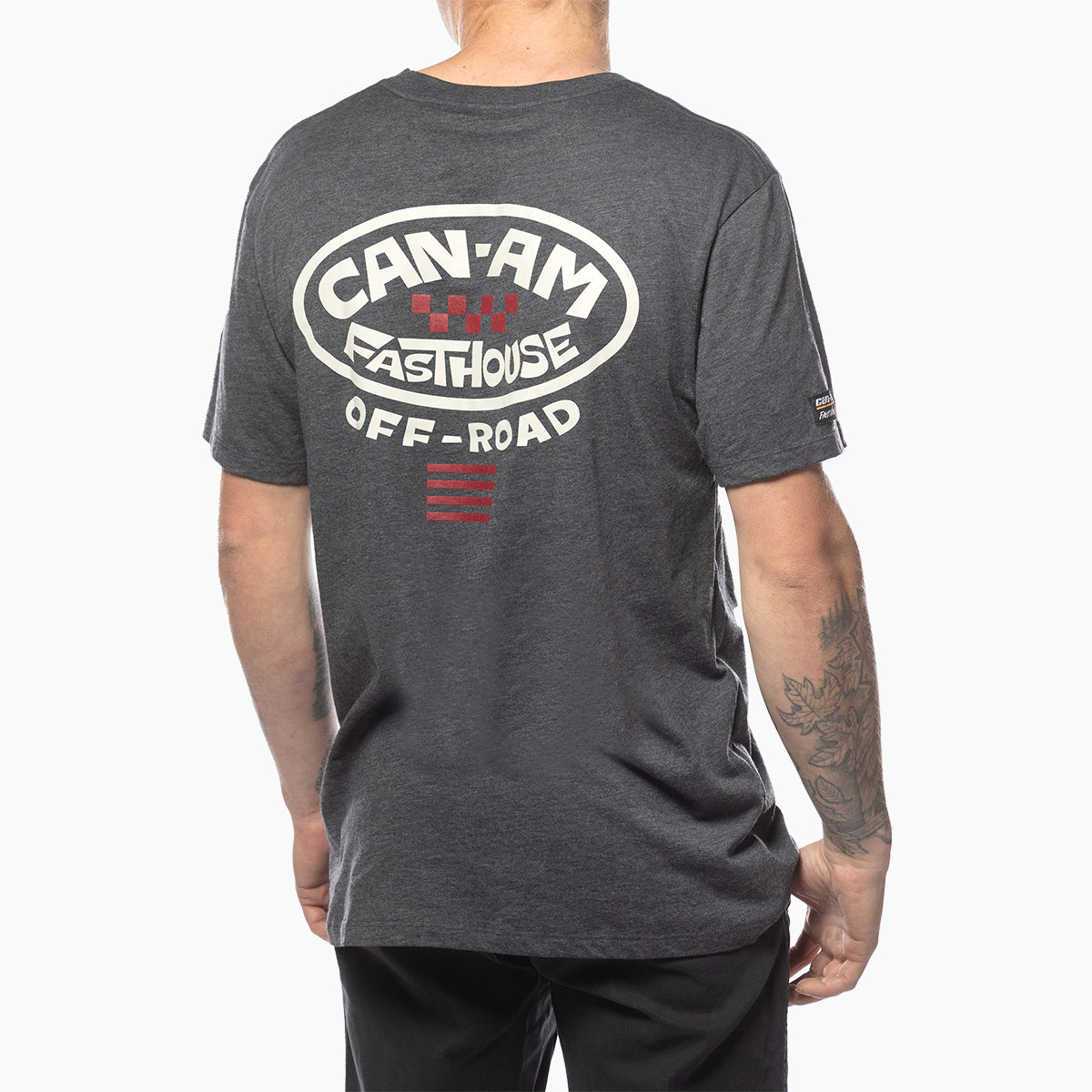 Can-Am x FH Badge Tee - Dark Navy