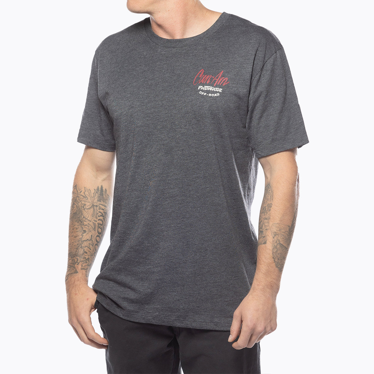 Can-Am x FH Badge Tee - Dark Navy