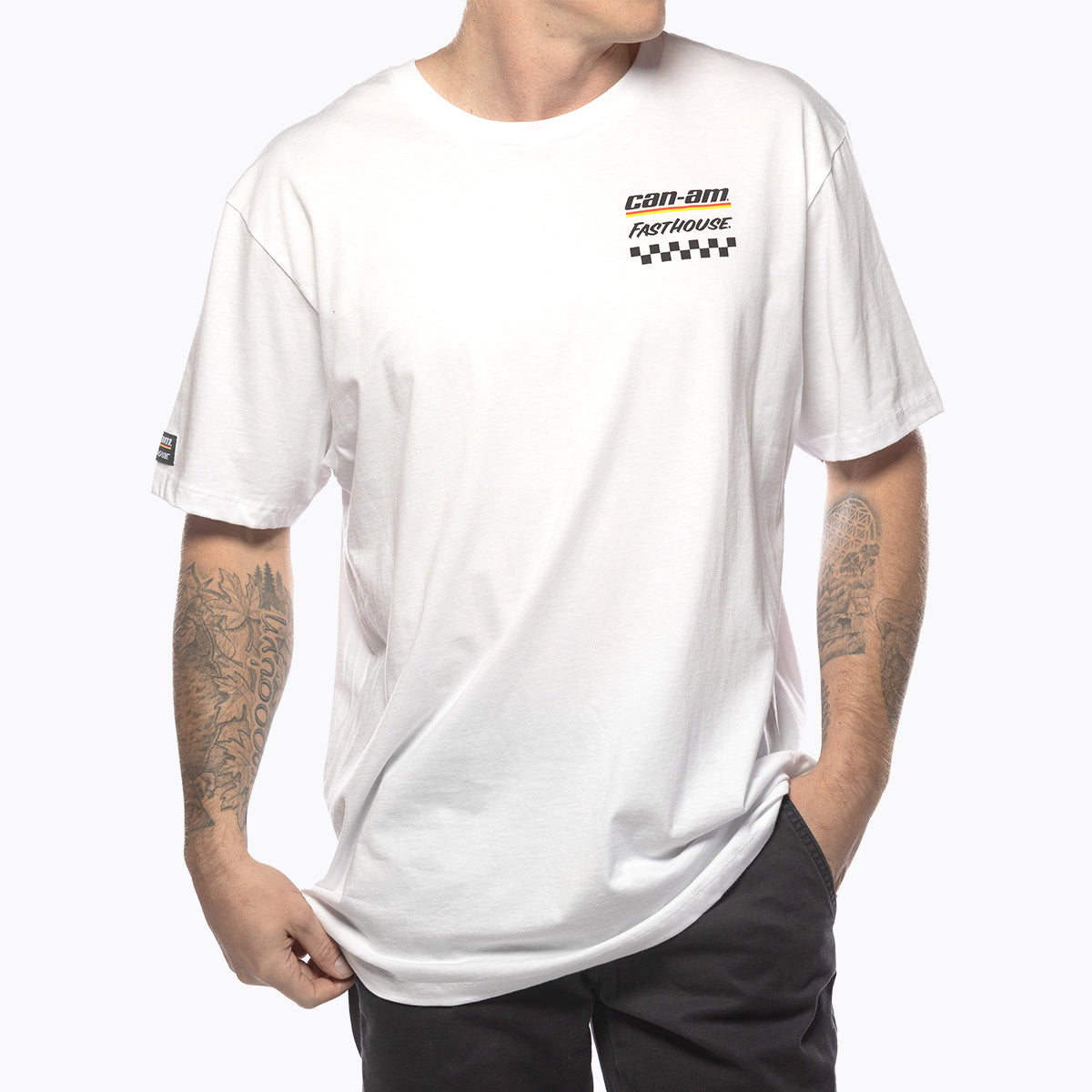 Can-Am x FH Racing Tee - White