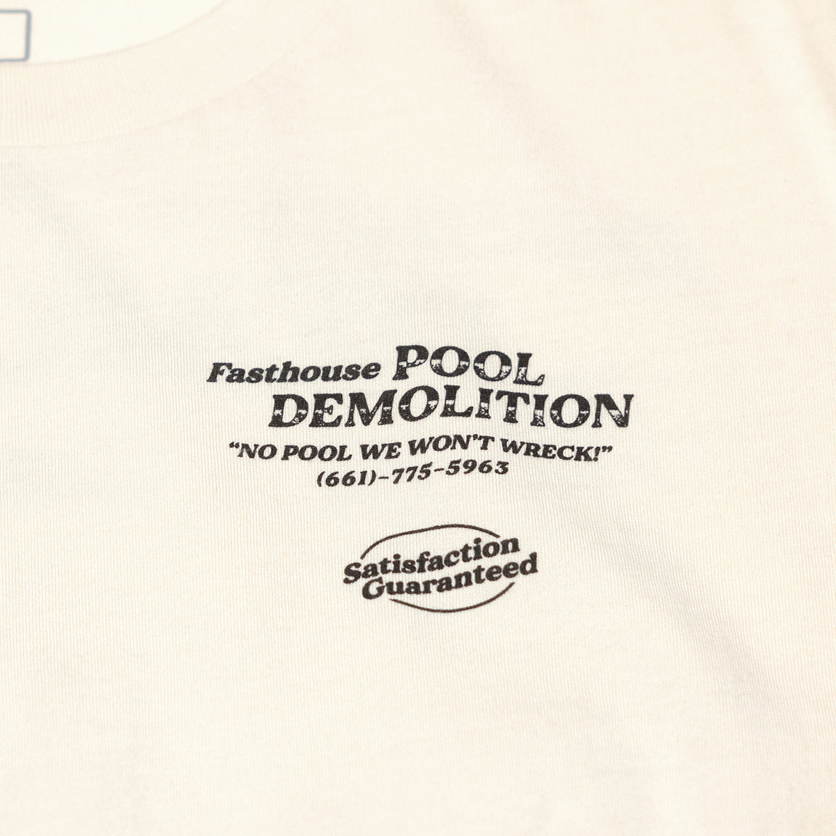 Demolition Tee - Natural