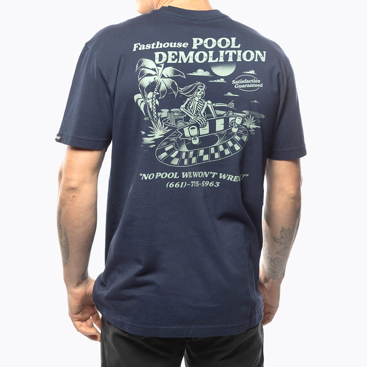 Demolition Tee - Navy