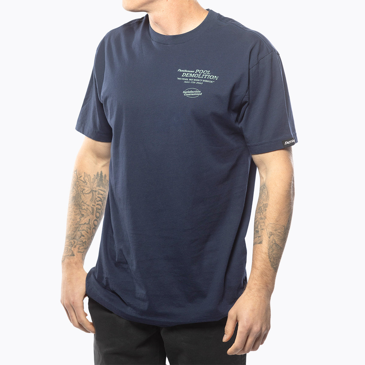 Demolition Tee - Navy