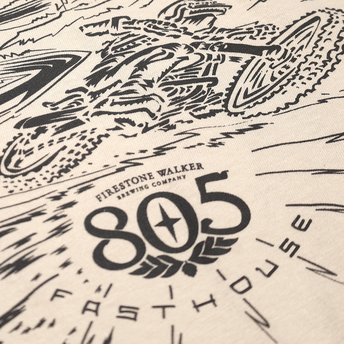 805 Desert Run Midweight Tee - Sand