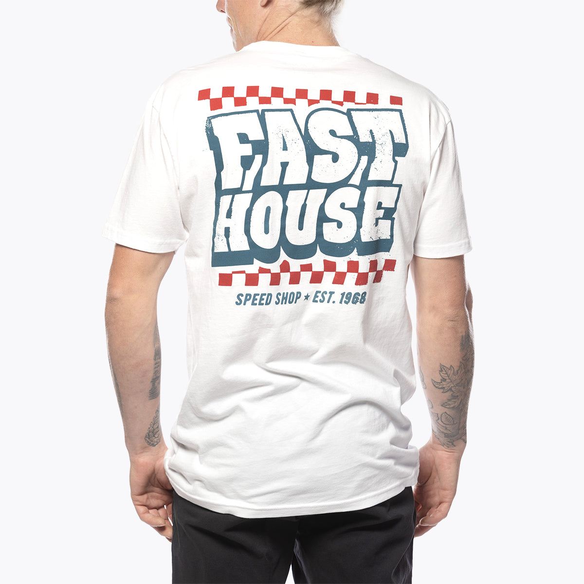 Drive-In Tee - Red/White/Blue