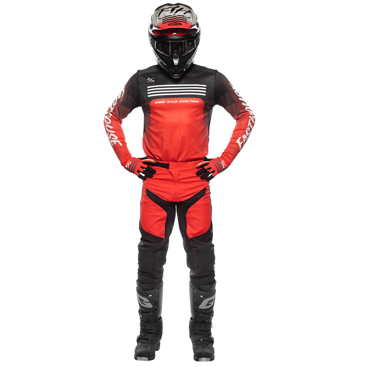 Elrod HyperSonic Pant - Red