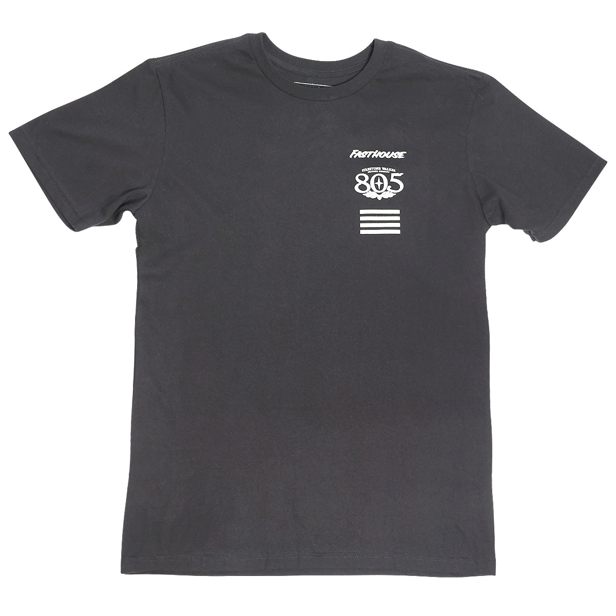 805 Crew Time Midweight Tee - Black