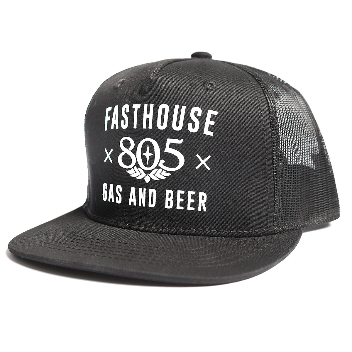 805 Gas & Beer Trucker Hat - Black