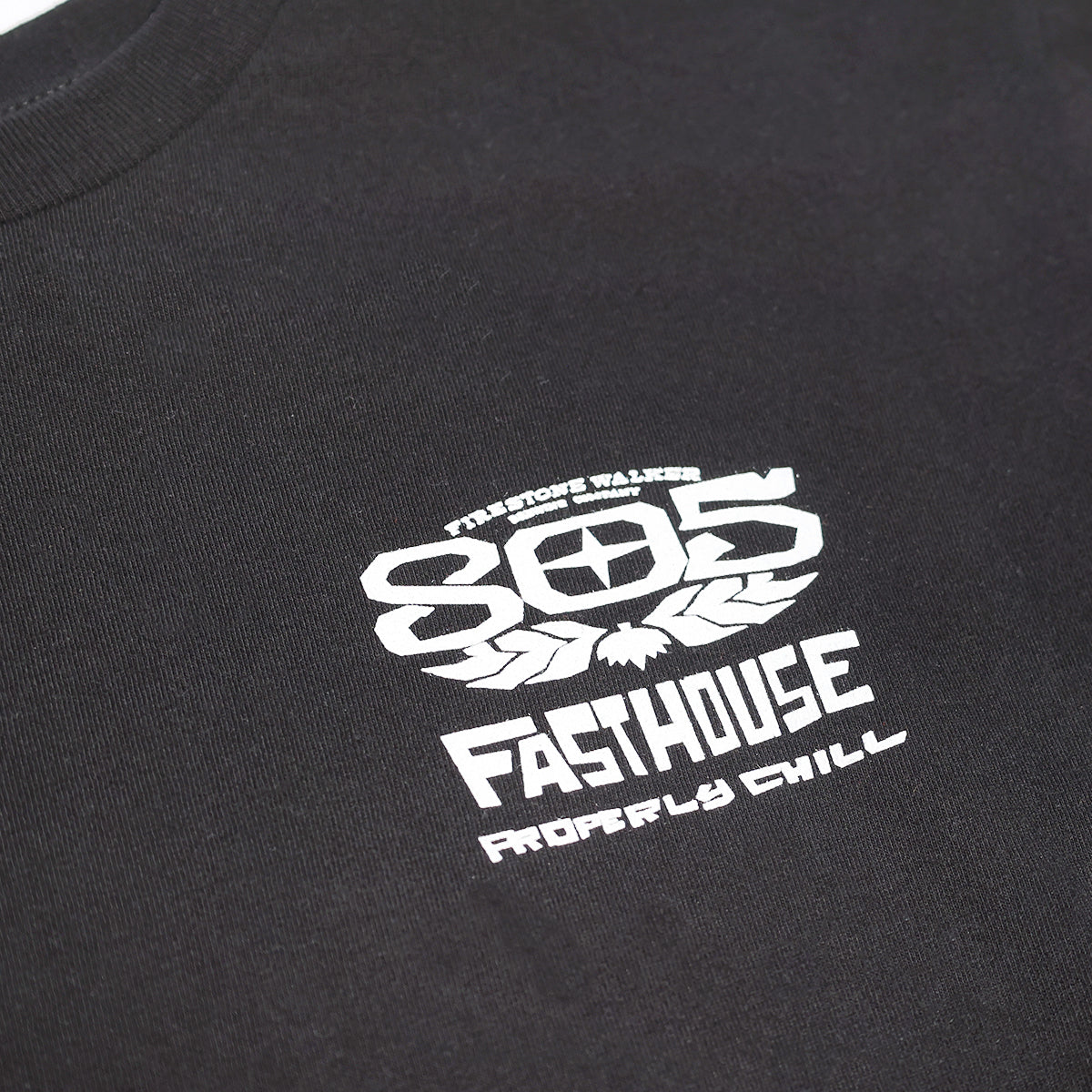 805 Gravel Midweight Tee - Black