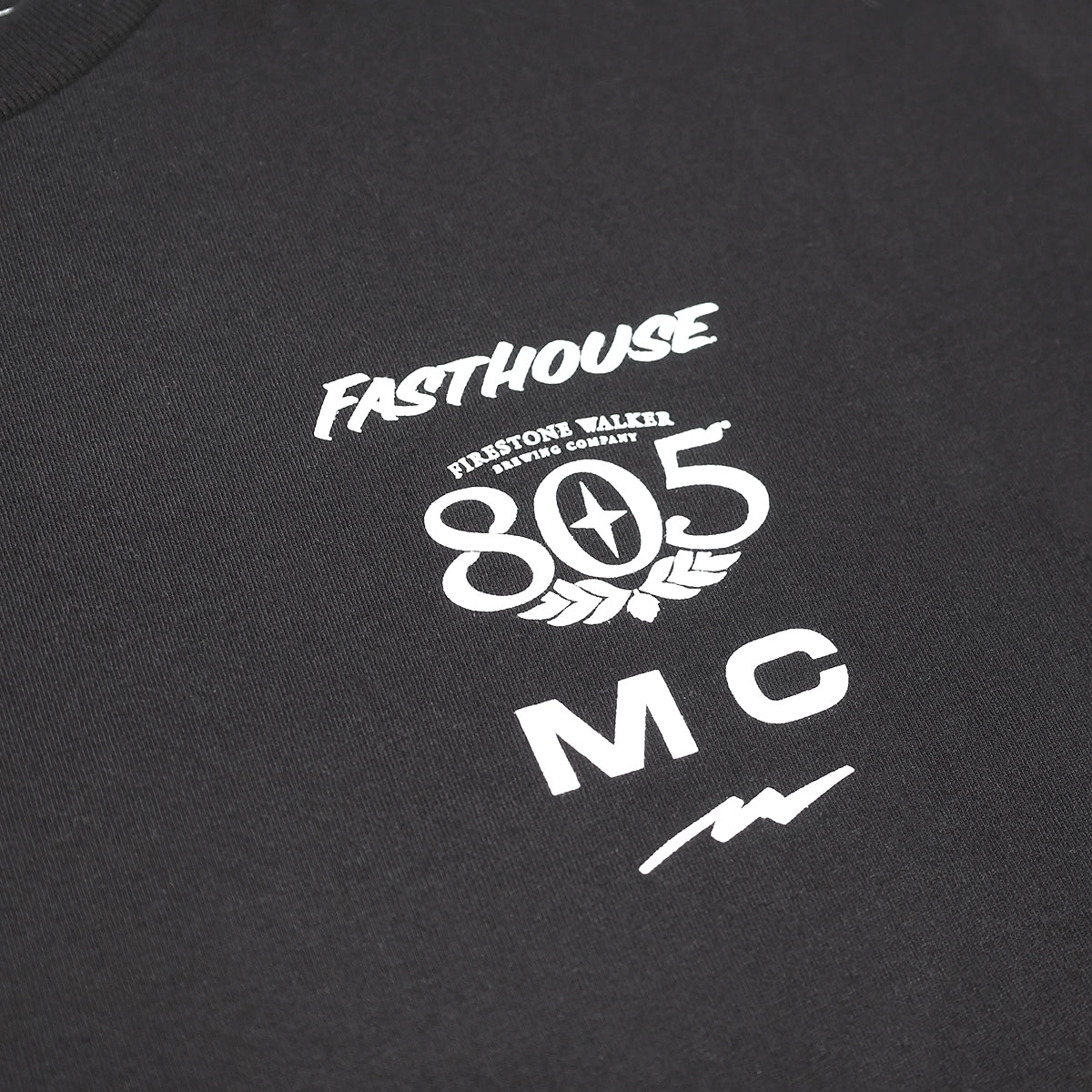 805 Parallel Midweight Tee - Black