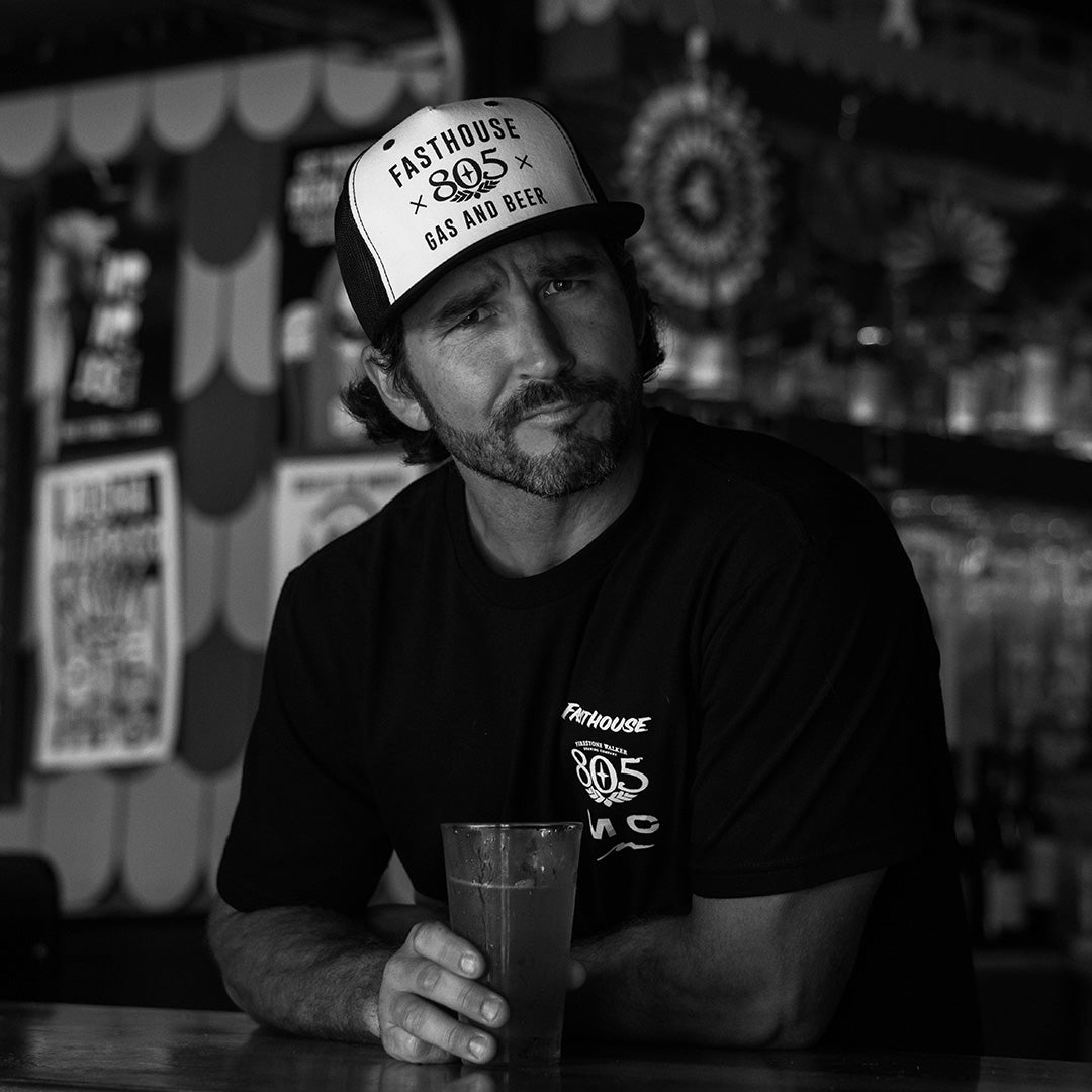 805 Gas & Beer Trucker Hat - White