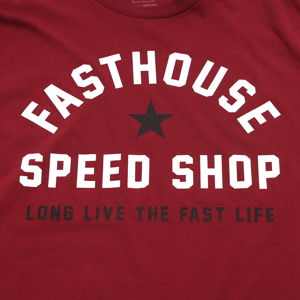 Fast Life Tee - Cardinal