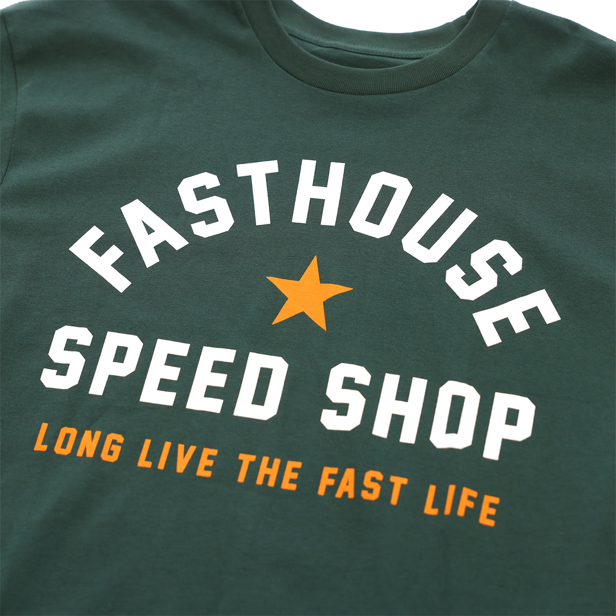 Fast Life Tee - Forest Green