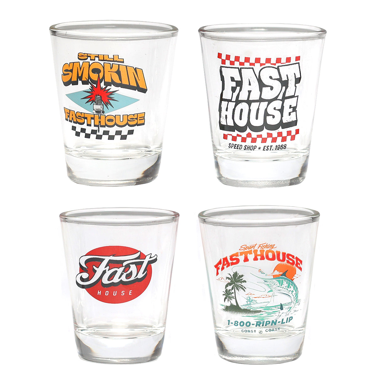 Fiesta 4-Pack Shot Glass Set