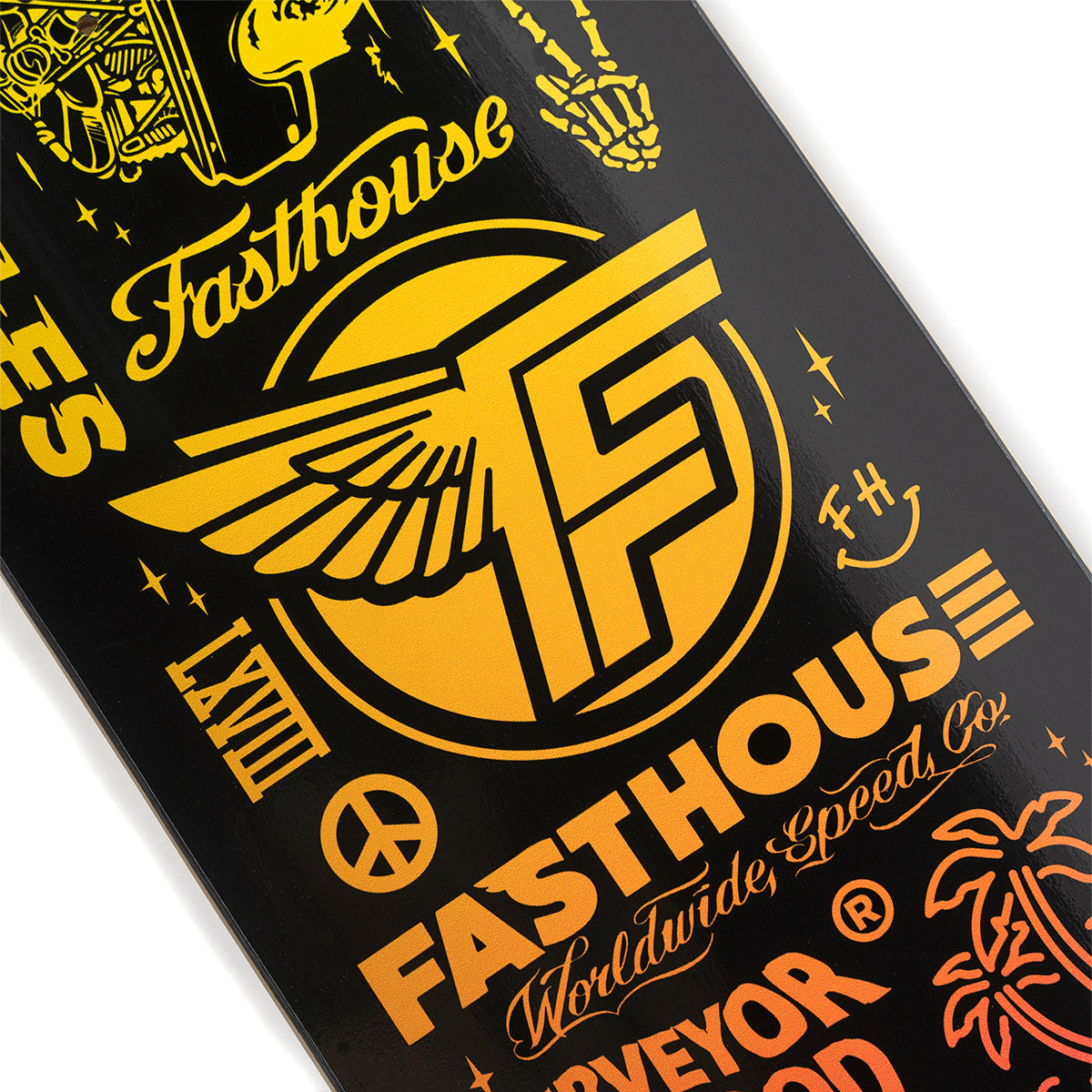 Flash Skateboard Deck, 8.25"