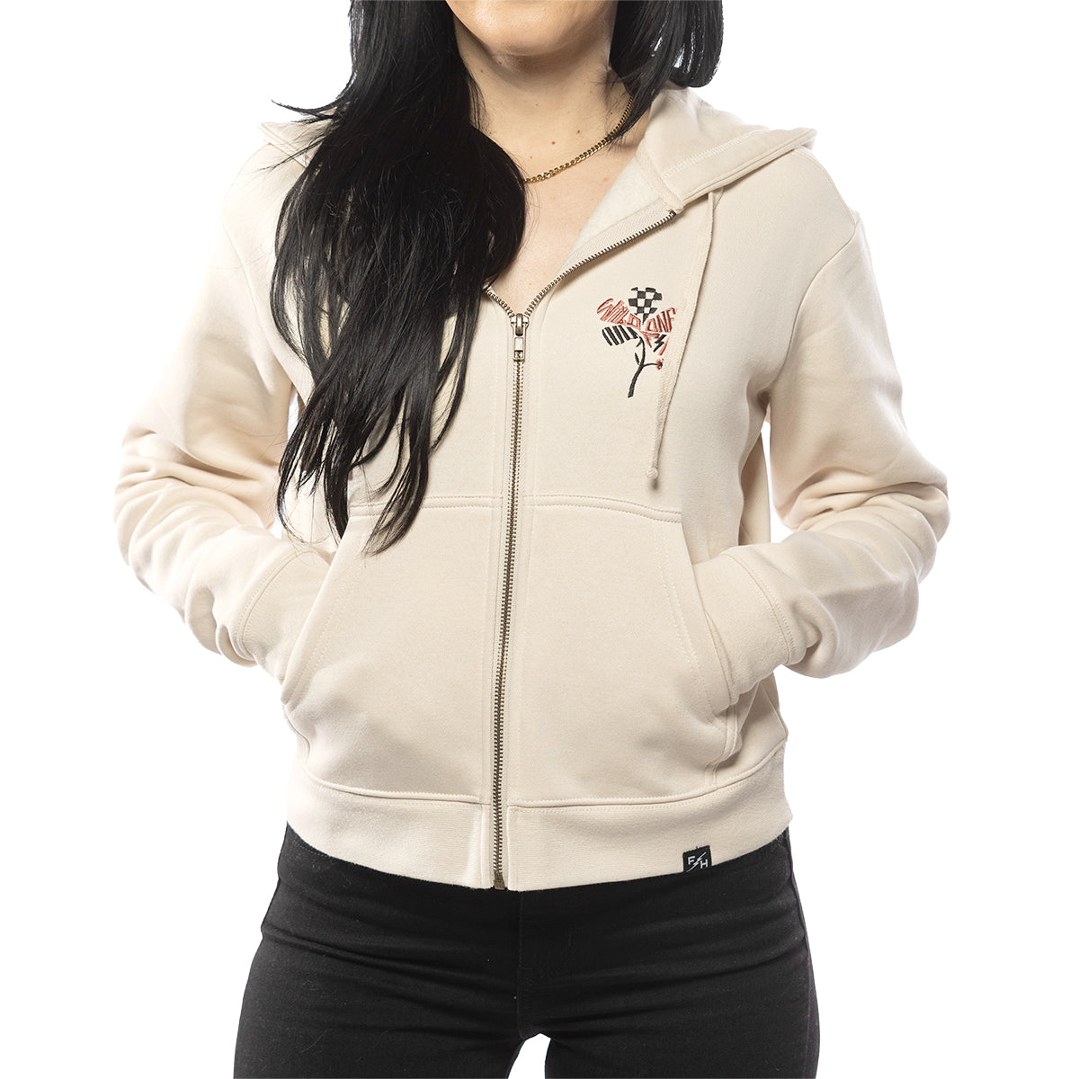 Garden Party Women's Hooded Zip-Up