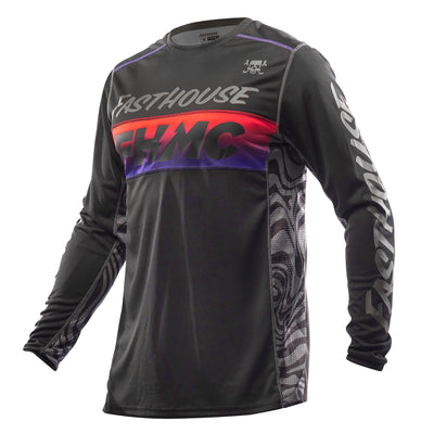 Fasthouse Grindhouse Royale Jersey - Black/Purple - SM