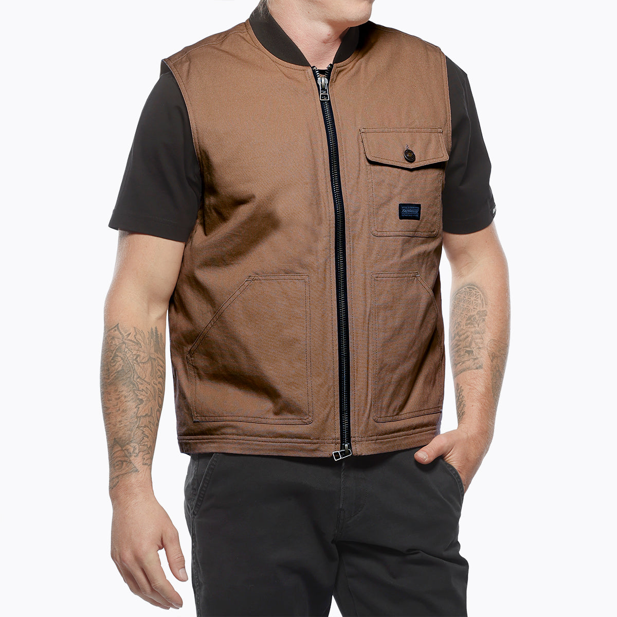 Hanger Vest - Camel