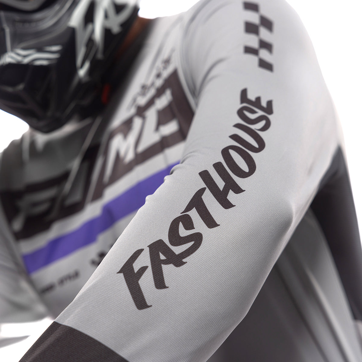 Helix Podium Jersey - Gray/Black/Purple