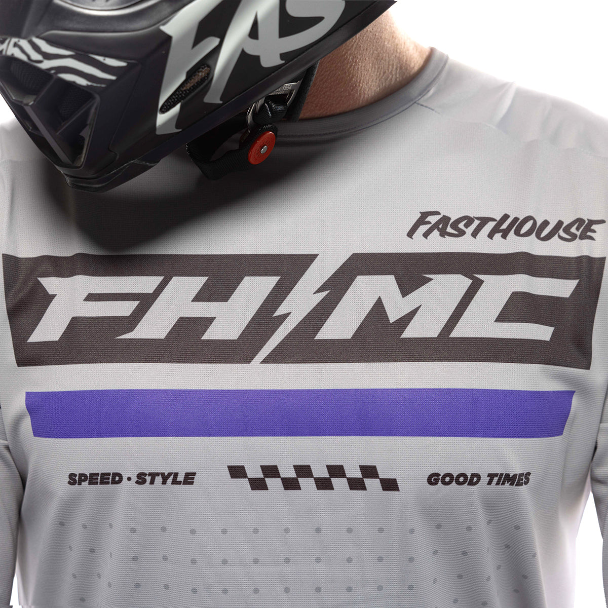 Helix Podium Jersey - Gray/Black/Purple