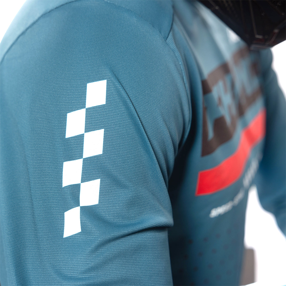 Helix Podium Jersey - Red/Black/Teal