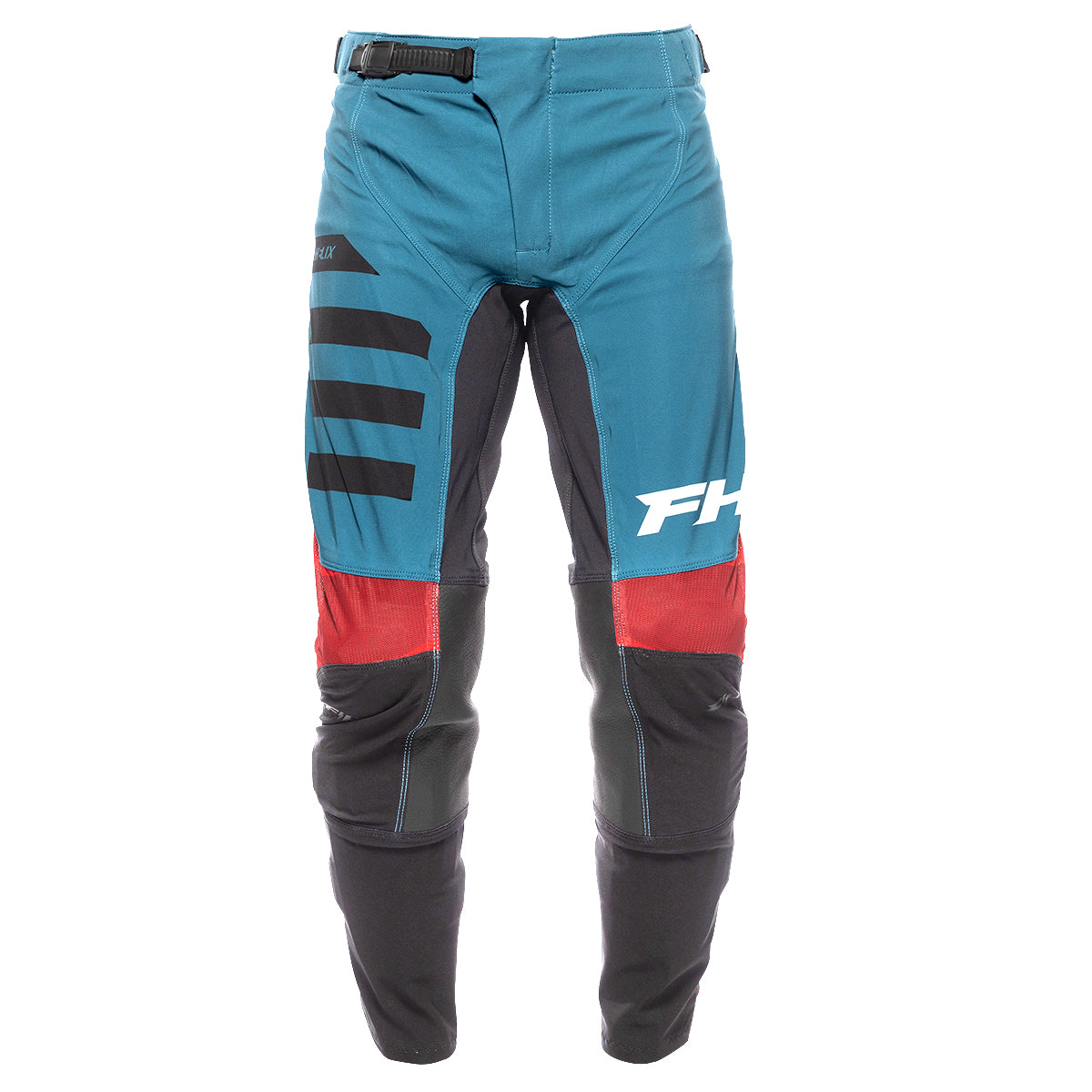 Helix Podium Pant - Red/Black/Teal