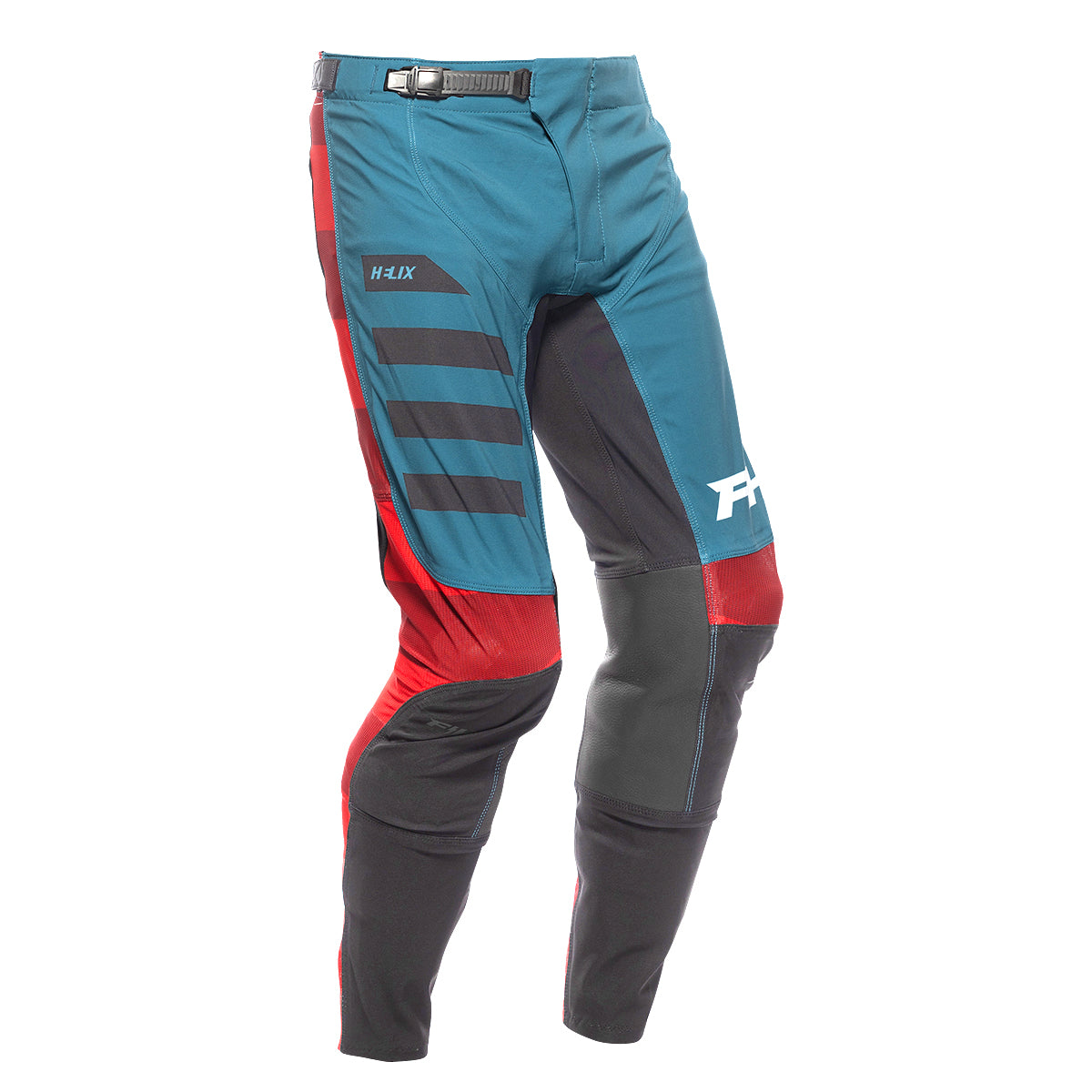 Helix Podium Pant - Red/Black/Teal