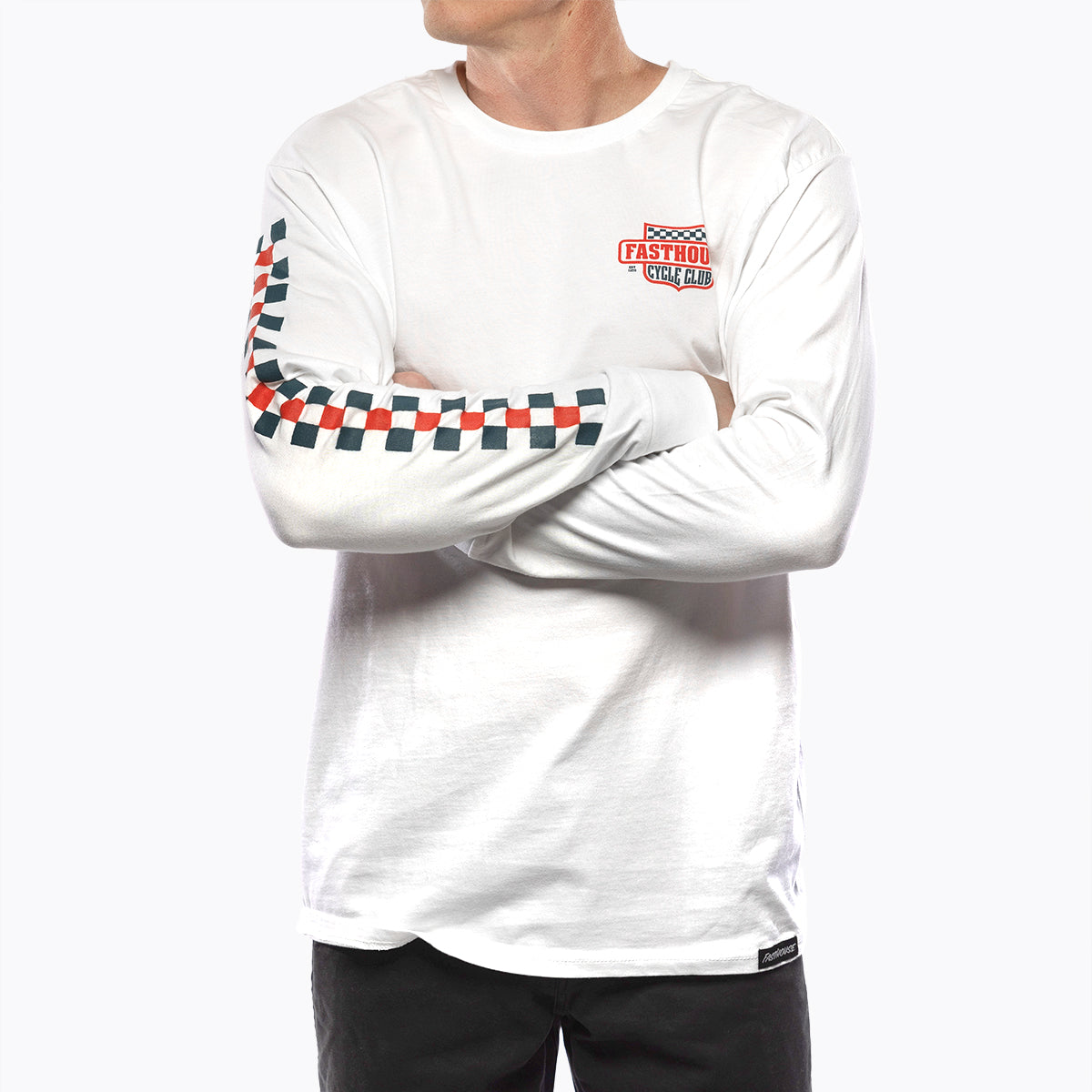 Krest Long Sleeve Tee - White