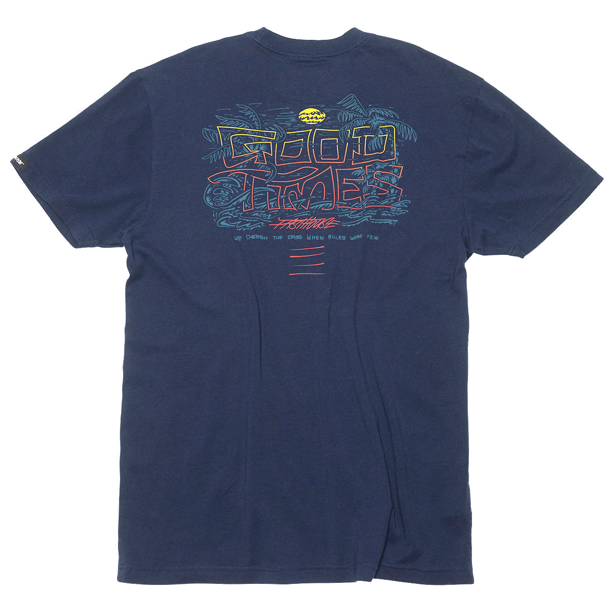 Lagoon Tee - Navy