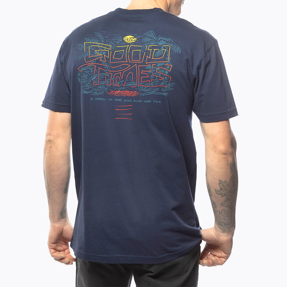 Lagoon Tee - Navy