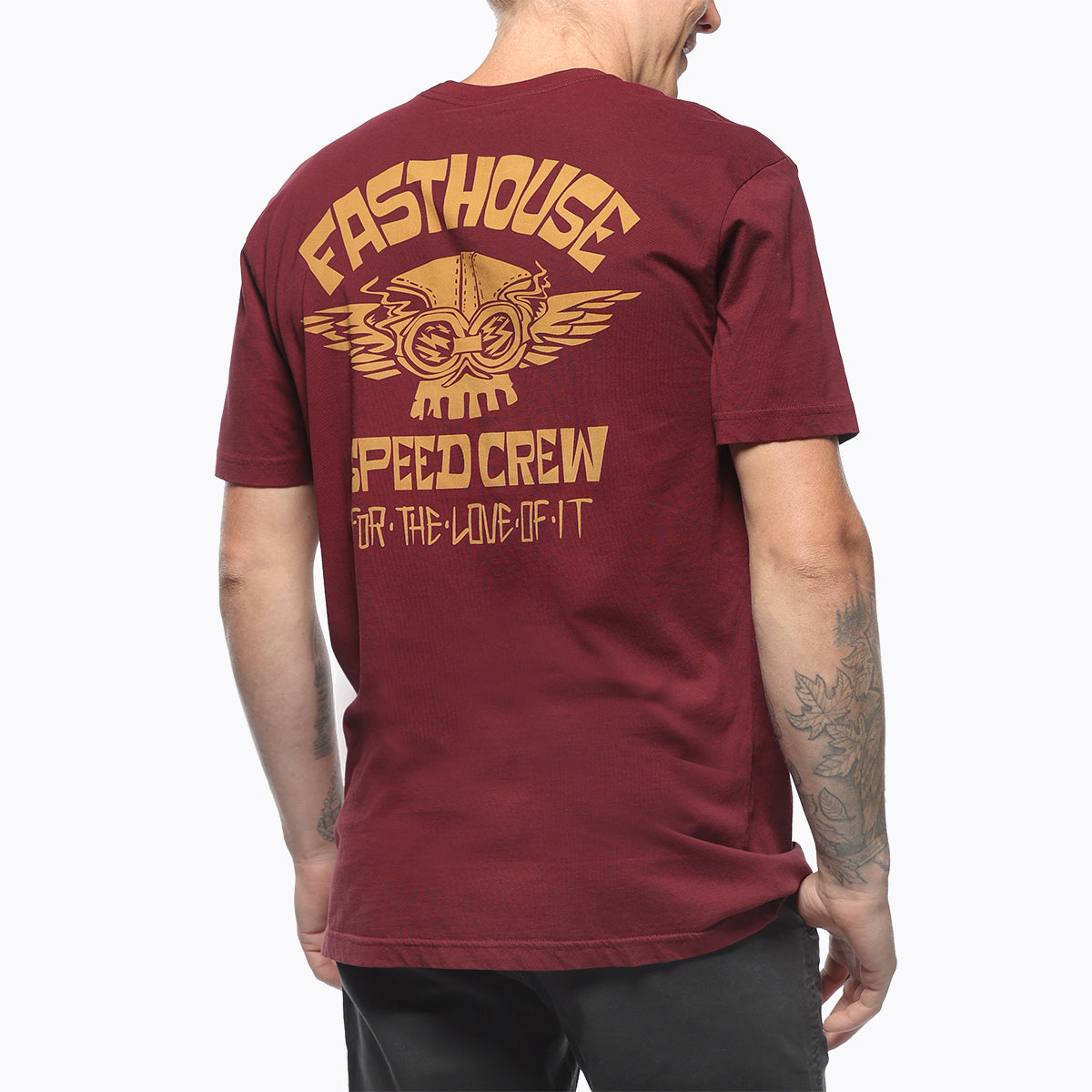 Love of It Tee - Maroon