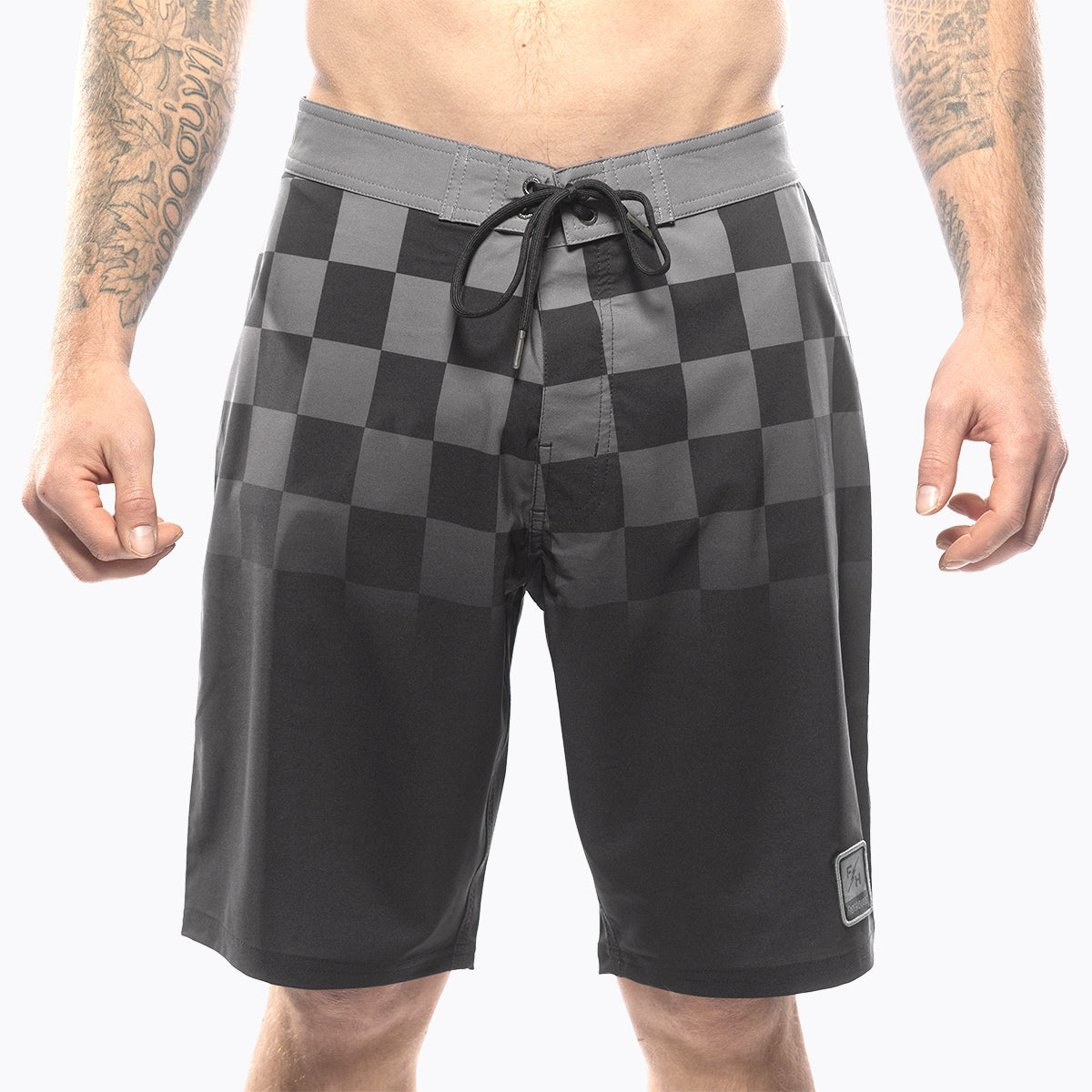 Piston 21" Boardshort - Gray/Black