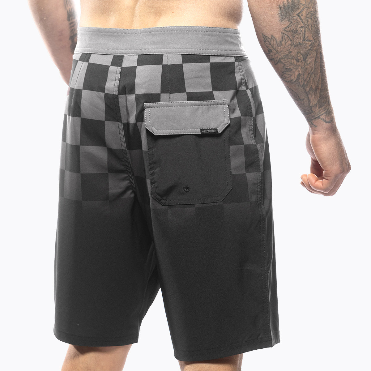 Piston 21" Boardshort - Gray/Black