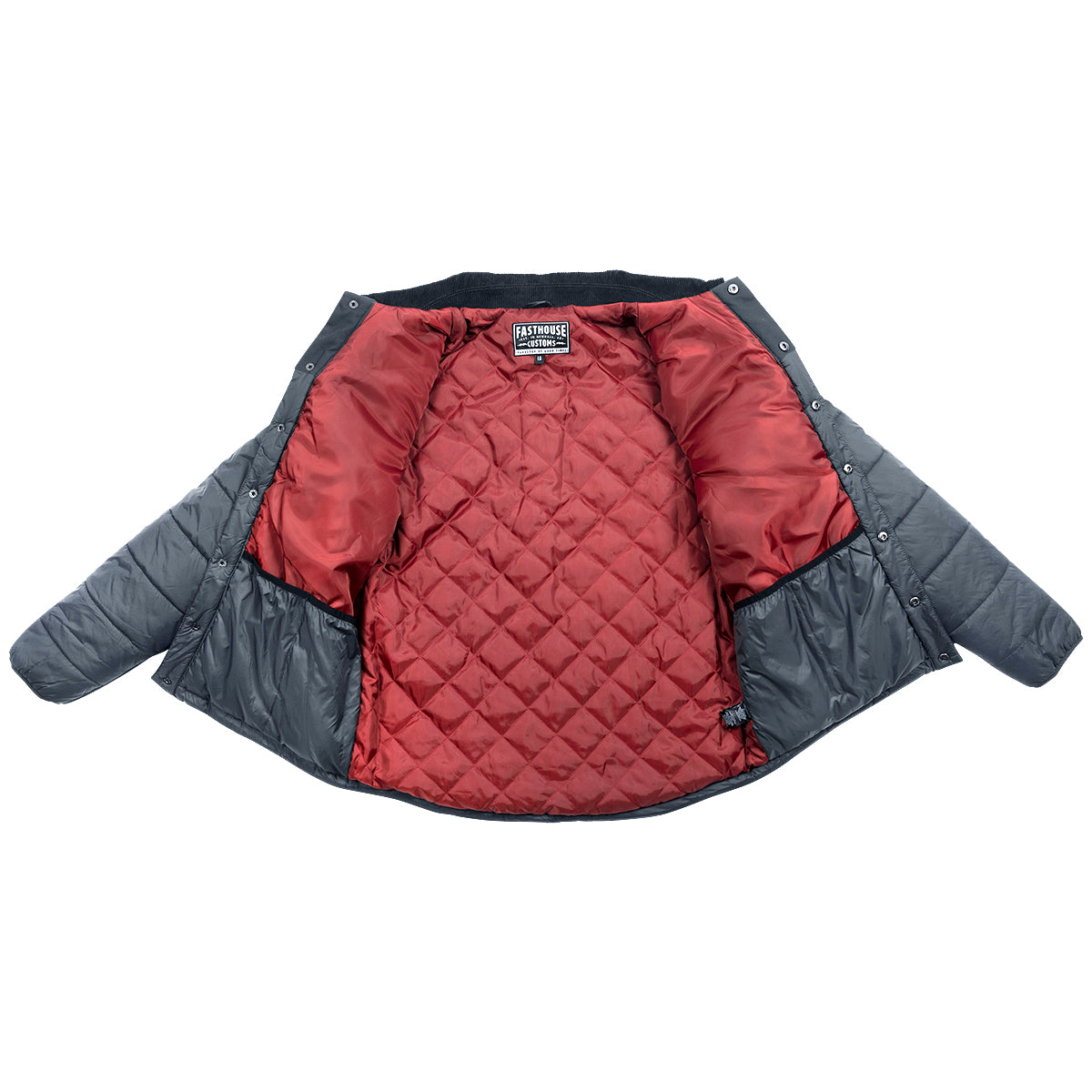 Prospector Puffer Jacket - Smoked Navy