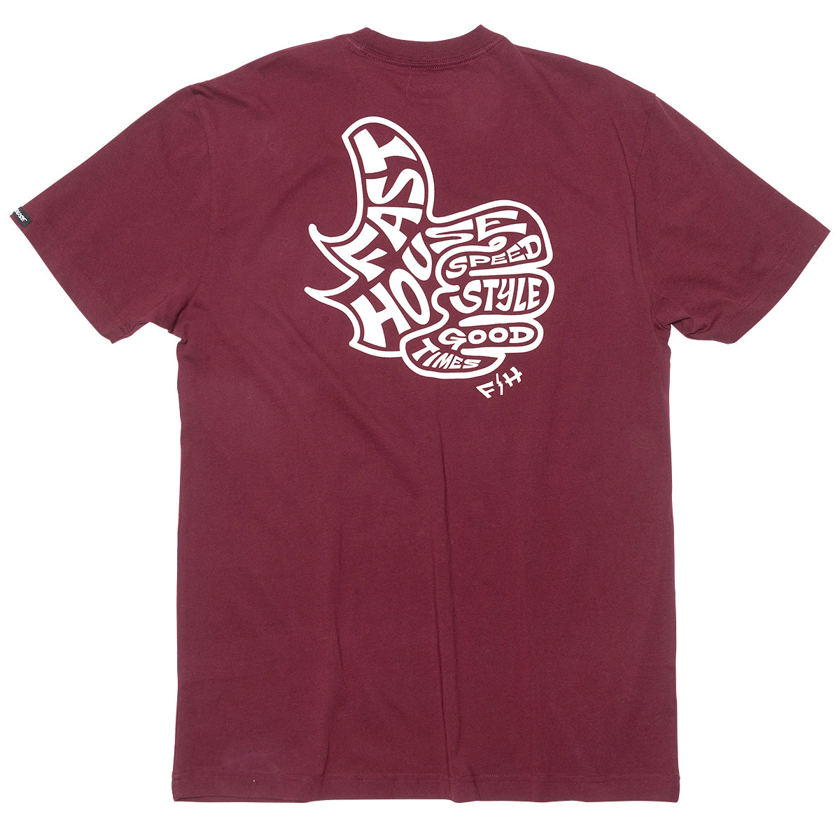 Satisfaction Tee - Maroon