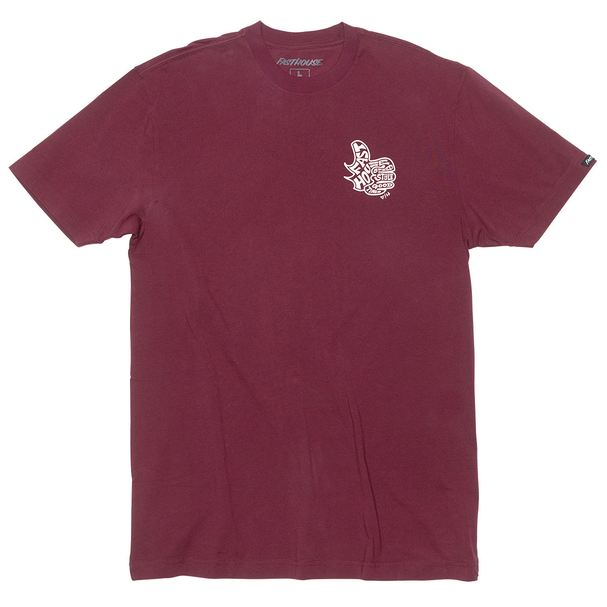 Satisfaction Tee - Maroon