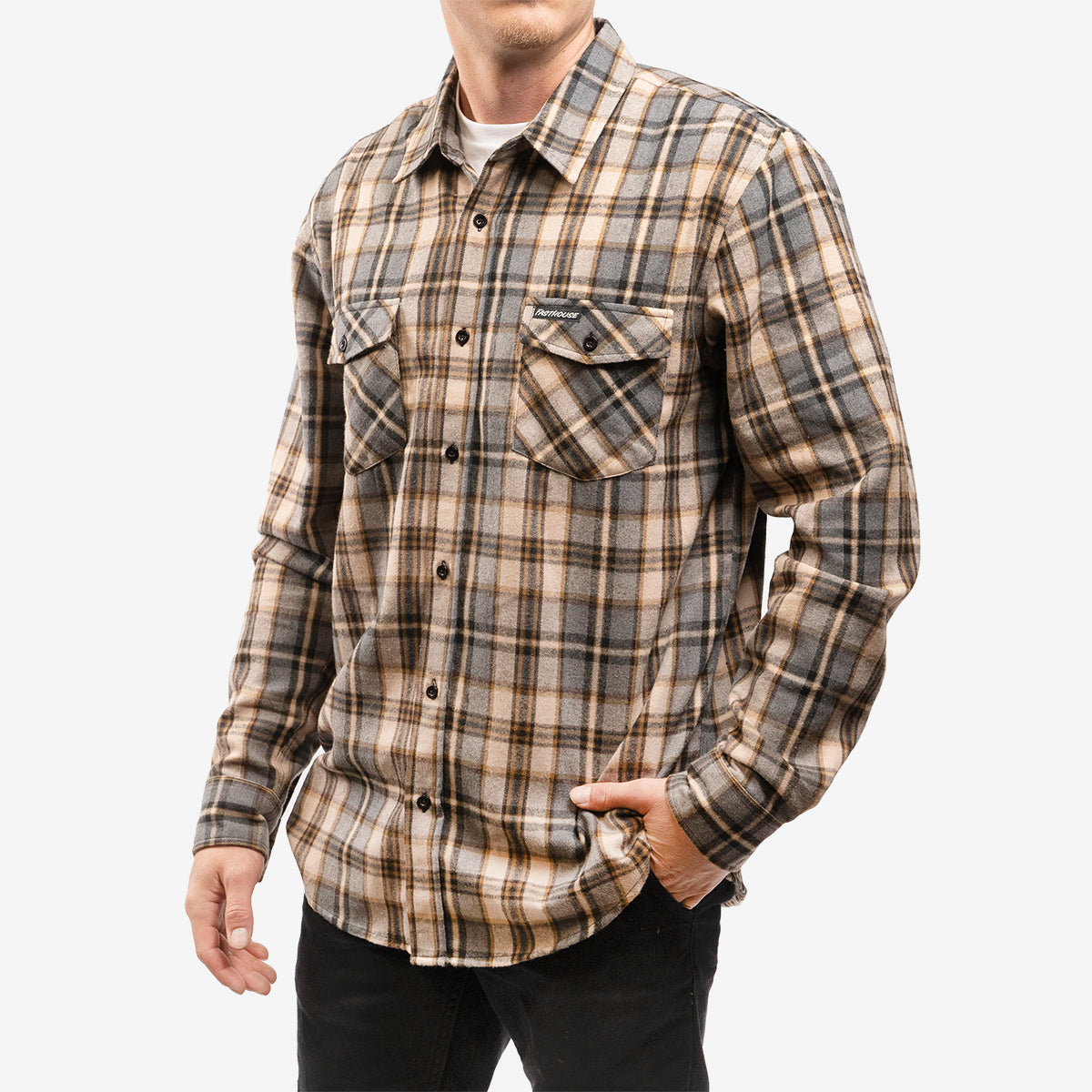 Saturday Night Special Flannel - Beige