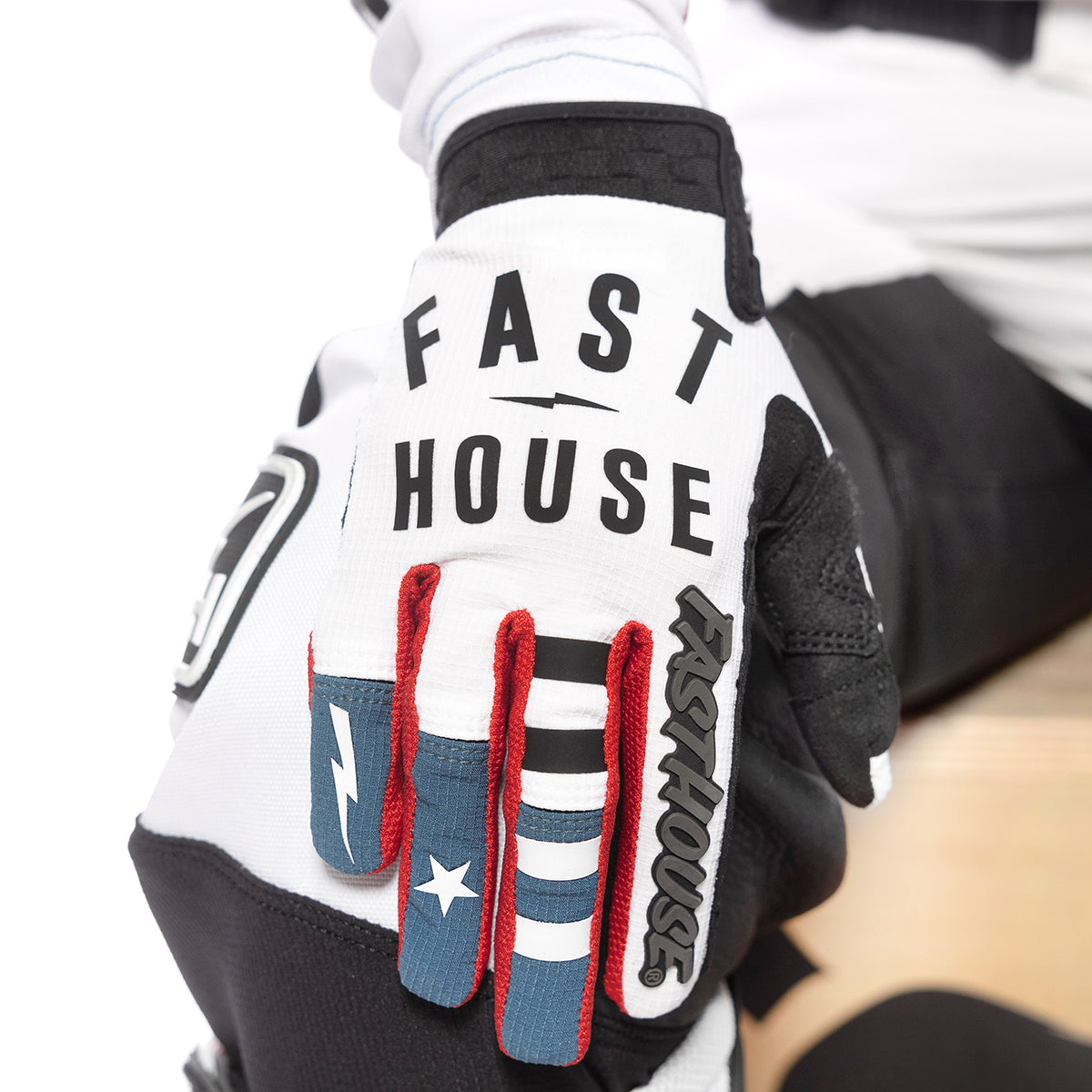 Speed Style Anthem Glove - White/Teal