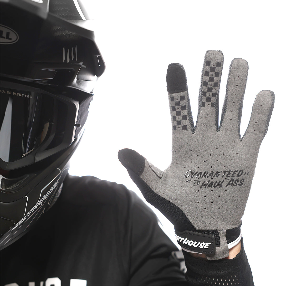 Speed Style The Bird Glove - Black/White