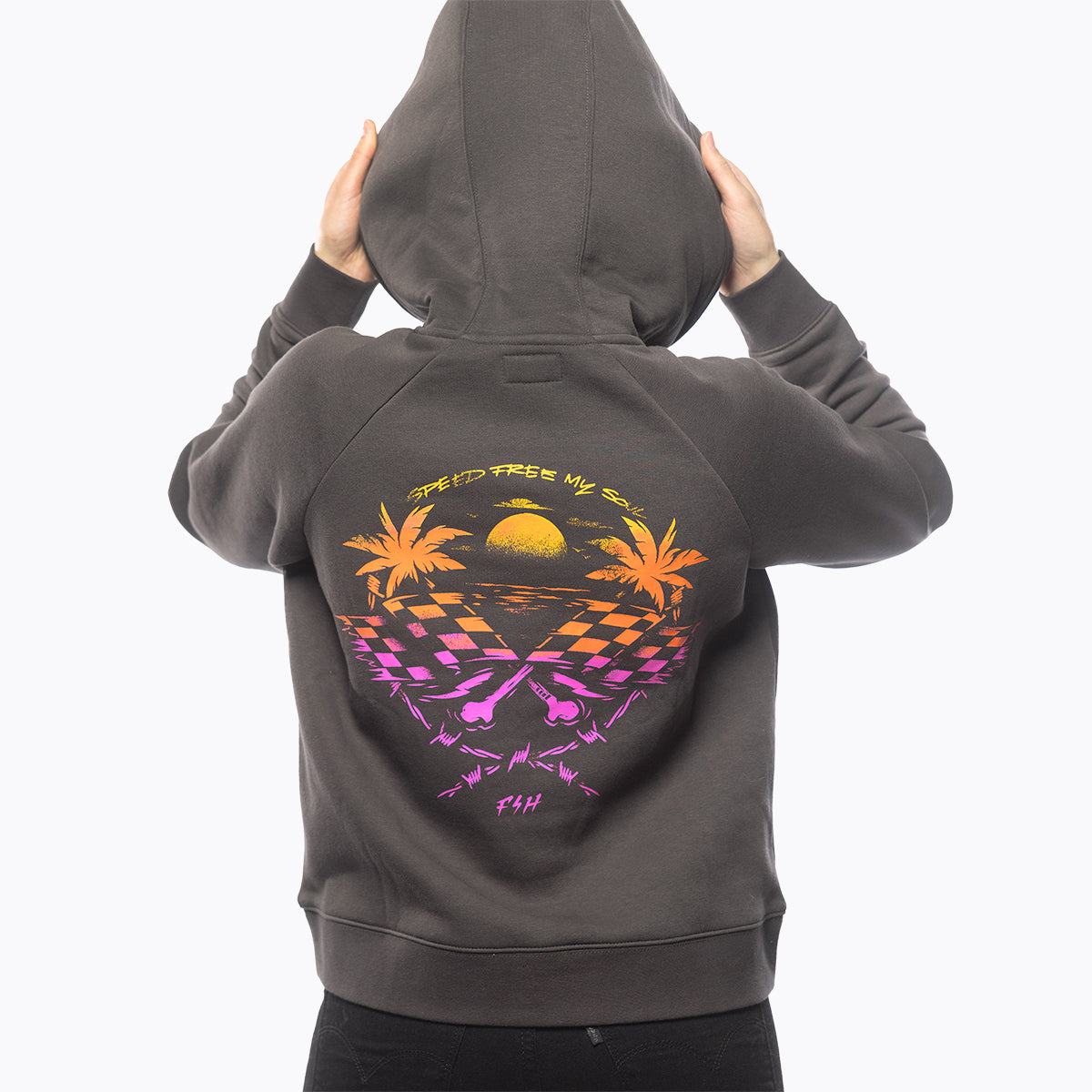 Sun Struck Women's Hooded Pullover