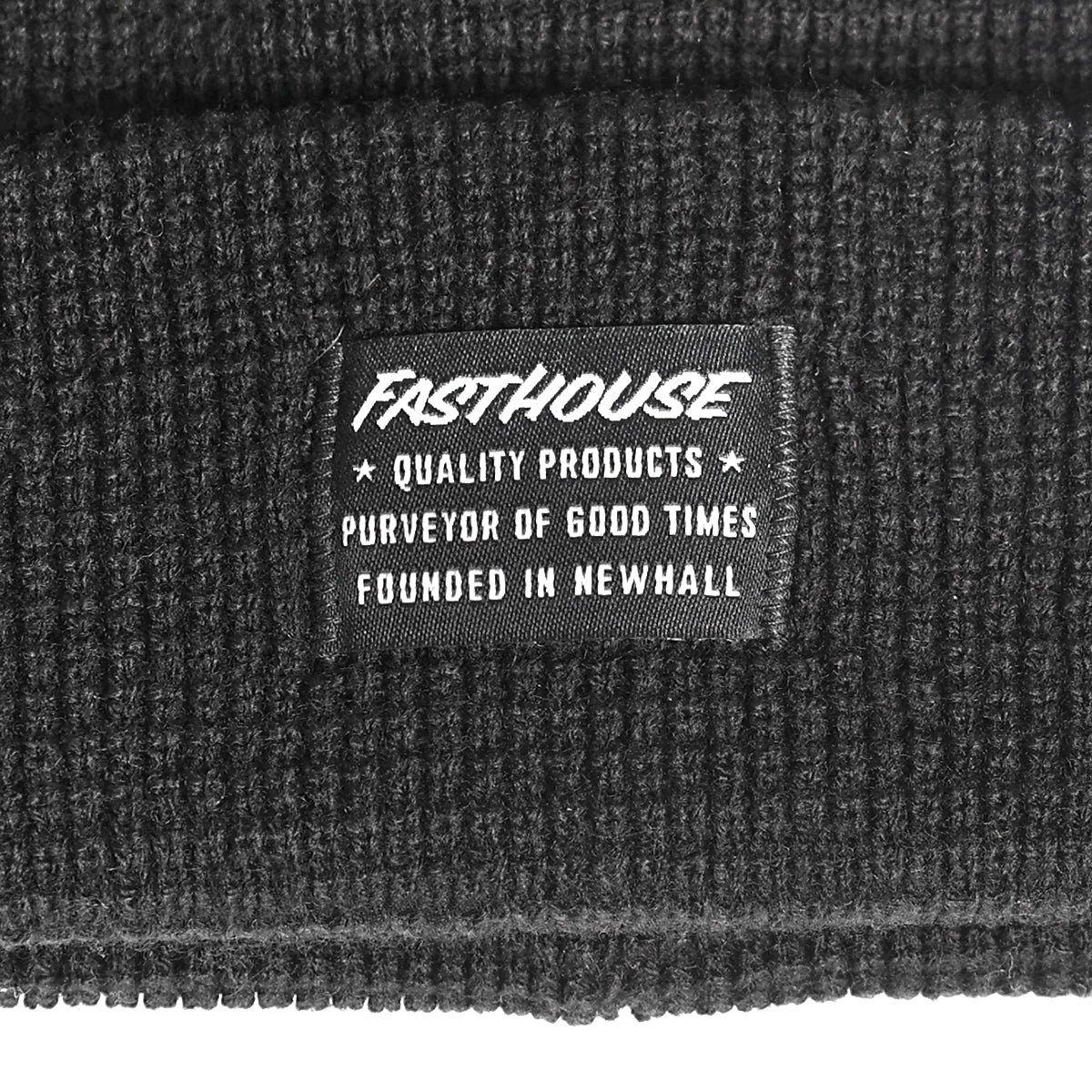 Waffle Beanie - Vintage Black